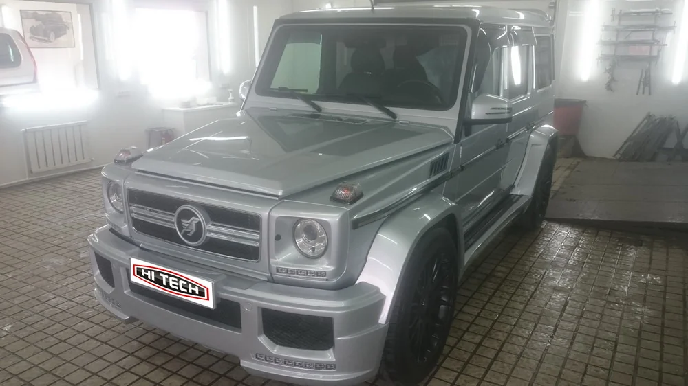 Mercedes-Benz G-Class после кузовного проекта Hamann в Hi-Tech