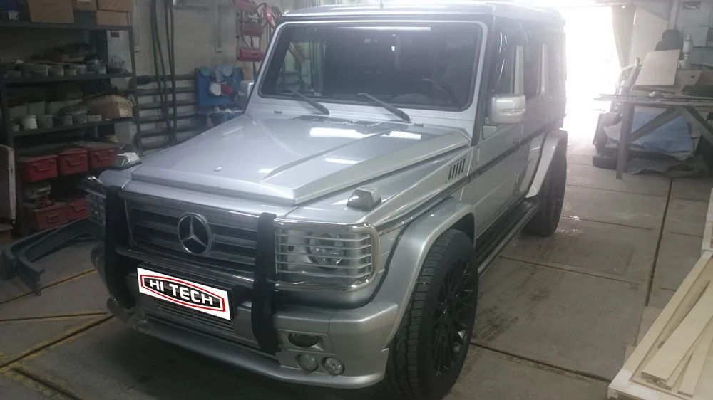 Mercedes-Benz G-Class до кузовного проекта
